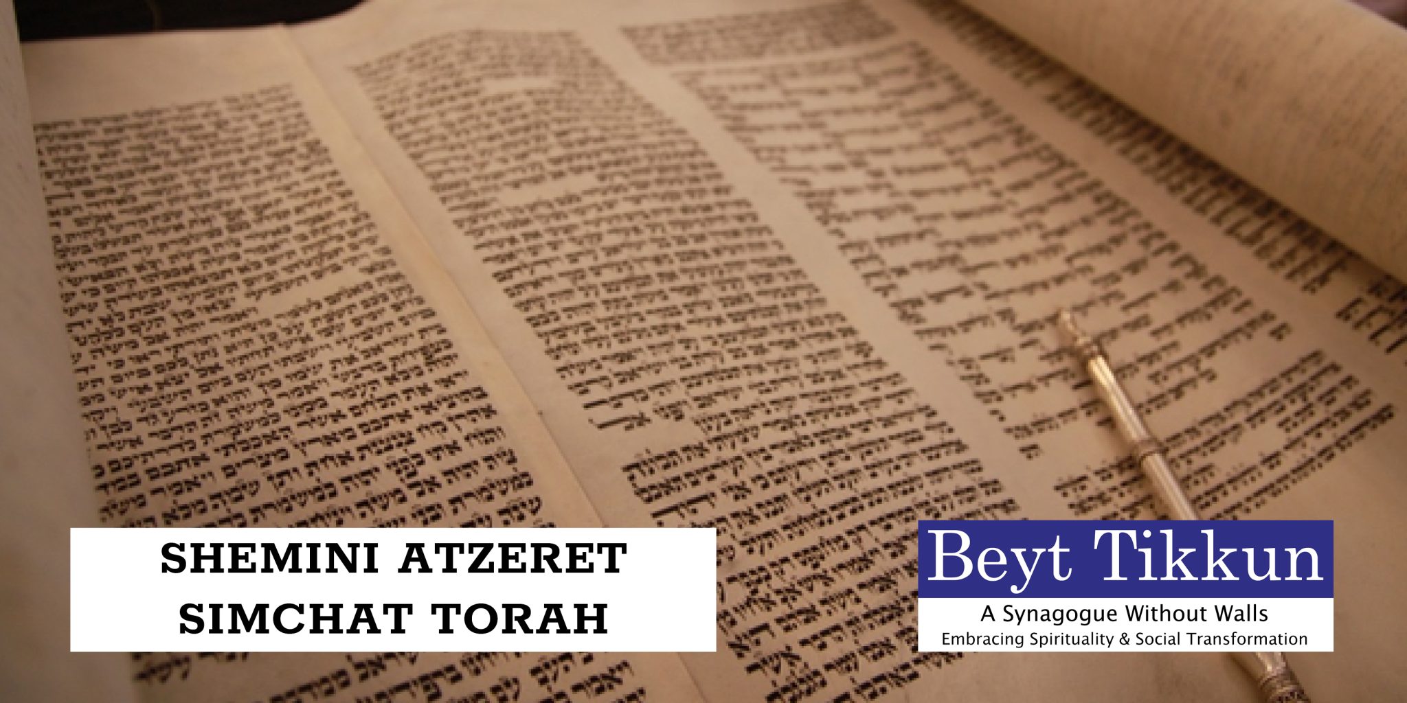 Shemini Atzeret / Simchat Torah Beyt Tikkun