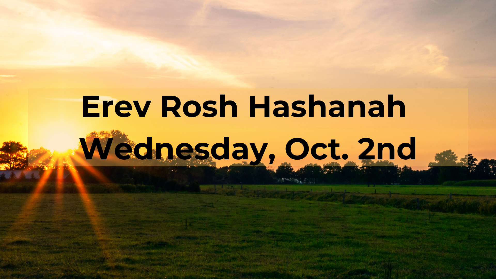 Erev Rosh Hashanah Beyt Tikkun